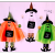 Ghost Festival Pumpkin Scarecrow, Holiday Decoration, Cartoon Cute Scarecrow, Halloween Scene Layout