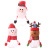 New Christmas Creative Gift Creative Hanging Hand Children's Gift Box Christmas Transparent Plastic Doll Candy Jar