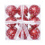 Christmas Decorations 6cm/18 Painted Pet Transparent Ball Christmas Ball Christmas Tree Pendant