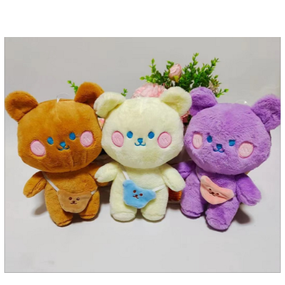 25cm Backpack Bear Series Plush Toys Factory Direct Sales