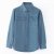 Denim Long-Sleeved Shirt Men's Spring and Autumn Youth Loose Casual Large Size Shirt Men's Work Work Clothes Top