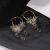 Korean Style New Fashion Crystal Flower Earrings Temperament Wild Fairy Stud Earrings Korean Dongdaemun Jewelry
