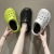 New Platform Coros Shoes Women's Ins Fashionable Outerwear Summer Non-Slip All-Match Height Increasing Muffin Toe Cap Beach Slippers