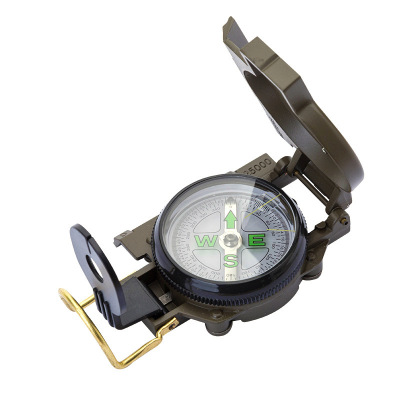 Manufacturer DC45-2C Plastic American Camping Survival Compass Outdoor Mountaineering Multifunctional Precision Compass