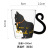 Creative Cat Heat-Resistance Glass Breakfast Quilt Milk Cup Pudding Cup Hot and Cold Drink Cup