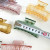 Transparent Rectangular Large Size Grip Bath Hairpin South Korea All-Match Simple Grip Yuan Store Ornament Supply