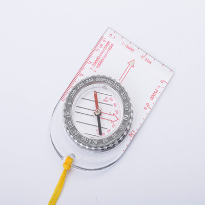 Factory Scale Map Compass Multi-Function High-Precision Outdoor Adventure Survival Measurement Map Ruler Compass