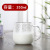 Hammered Pattern Glass Cup Japanese Minimalist Creative Cup Home Breakfast Milk Cup High Temperature Resistant Office Tea Infuser