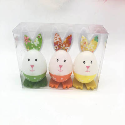 Easter Simulation of Eggs, Emulational Rabbit, Toy Rabbit, Props, Holiday Ornaments, Daily Decoration