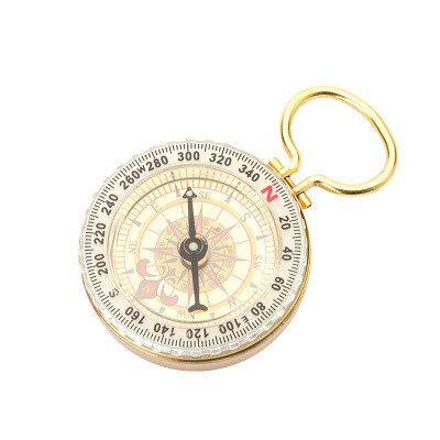 Factory G50k High-Grade Brass Compass Pocket Watch Luminous High Precision Compass Gift Keychain Compass