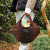 Outdoor Camping Cast Iron Pot Buggy Bag Self-Driving Barbecue Plate Pan Fry Pan Handbag Thick and Portable Storage Bag