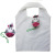 Cartoon Creative Handbag 190T Polyester Animal Folding Shopping Bag 1688 Factory Wholesale Logo