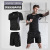 Fitness Suit Men's 2022 Summer Gym Running Sports Suit Summer Quick Drying Clothes Breathable Two-Piece Suit