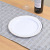 New Western-Style Dinner Plate Modern & Minimalism Daily Household Tableware Golden Edge Ceramic Plate Italian Pasta Dish Factory Direct Supply