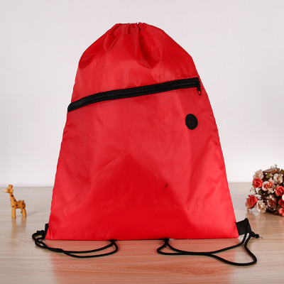 Factory Wholesale Custom Nylon Polyester Drawstring Drawstring Pocket Oxford Cloth Waterproof Drawstring Backpack Bag Event Backpack Bag