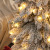 Cross-Border Flocking with Lights PVC Pencil Christmas Tree Christmas Decorations LED Light-Emitting Christmas Tree Tied Tree