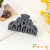 New Simple Grip Japanese and Korean Style Barrettes Women's Shower Updo Plain Hollow Plastic Hair Claw Factory Wholesale
