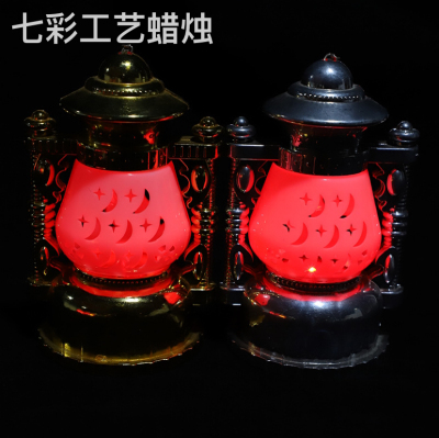 Small Decorative Lamp Led GD Walking Horse Festive Lantern Star Moon Arab Barn Lantern Lighting Lamp Muslim