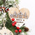 Amazon Cross-Border New Christmas Decorations Double-Layer White Stitching Wooden Hanging Decoration Christmas Tree Pendant