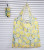 Folding Shopping Bag Eco-friendly Bag Spot Printed Logo Creative Flower Cloth Portable Gift Bag 90T Polyester Storage