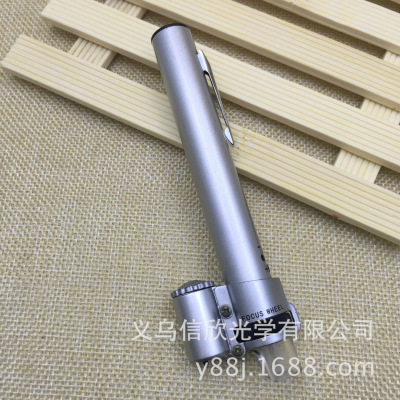 2015 High Magnification Focusing Optical Microscope New Portable Pen-Type Micro Microscope with LED Light Source