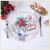 Christmas Series Charger Plate Tabletop Decoration Christmas stocking Patterned Dinner Chargers Decorative Plates for Home Kitchen Party Wedding Events