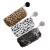 New Pencil Case Children's Leopard Print Plush Fashion Fur Ball Pencil Storage Pencil Case Pencil Case