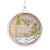 Creative Christmas Pendant with Light Home Restaurant Christmas round Lamp Wooden Crafts Decoration Christmas Gift