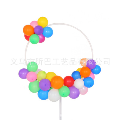 Cross-Border Hot Selling Love Five-Pointed Star Rubber Balloons Room Layout Decoration Birthday Party Party Balloon Set