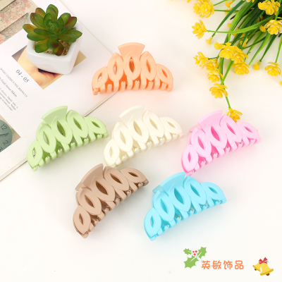 Classic Style Grip Women's Korean-Style New Hollow Design Hair Claw Updo Back Head Shark Clip Hairpin Hair Ornaments Wholesale