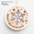 Cross-Border Christmas Decorations Wooden Hollow Led Luminous Light Board Pendant Christmas Tree Pendant