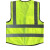 Fluorescent Yellow Green Reflective Vest Mesh Multi-Pocket Reflective Vest Breathable Construction Reflective Protective Clothing Reflective Waistcoat