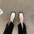 Flat Special-Interest Design Pumps Women's Shoes 2022 Spring New Slip-on Soft Bottom Black Loafers Mary Jane Shoes