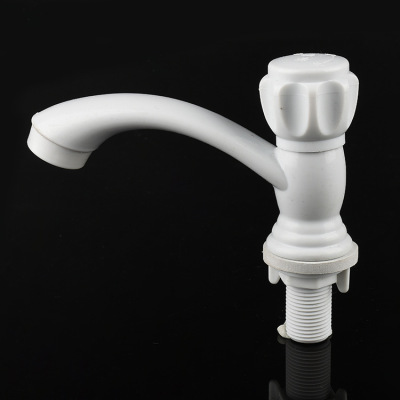 Factory Supply Plastic Faucet Basin Single Cold Low Faucet Faucet