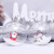 Christmas Decorations Pet Transparent Ball 8cm Snow Filling Santa Claus Color Paillette Christmas Ball Christmas Tree Pendant