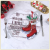 Christmas Series Charger Plate Tabletop Decoration Christmas stocking Patterned Dinner Chargers Decorative Plates for Home Kitchen Party Wedding Events