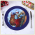 Christmas Theme Plate Decoration Props Dinner Plate Party Tableware Party Dinner Plate