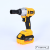 Yellow and Black Two-Color Electric Brushless Li-ion Battery Impact Wrench Electric Screwdriver Electric Screwdriver Wind Gun Woodworking Rack Wrench