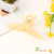 Korean Style Spring Cream Color Series Grip INSS Simple All-Match Cross Hair Claw Internet Celebrity Shark Clip Back Head Barrettes