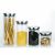 Stainless Steel Cover Glass Sealed Can Creative Storage Glass Bottle Household Tea Caddy Kitchen Storage Bottle Glass Jar