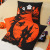 Amazon New Halloween Decorations Living Room Sofa Party Pillow Imitation Hemp Ghost Wizard Pillow Cover