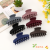 Dark Barrettes Women Bun Grip Bath Tray Hairpin Large Frosted Hair Claw Shark Clip Hairware Wholesale