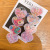 Children's Colorful Rubber Band Peas Small Flower Clip Cute Baby High Elastic Hair Band Does Not Hurt Hair Girls Hair Accessories Suit