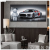 Sports Car Doll Car 4S Shop Sports Club Mural Painting Aluminum Alloy Baked Porcelain Modern Simple Decorative Painting