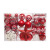 Amazon New Christmas Decorations 130pcs Tree-Top Star Painted Christmas Ball Set Christmas Tree Pendant