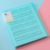 Wholesale A4 Candy Color Transparent Insert Info Booklet Student Folder Office Tableware Storage Pregnancy Test Folder