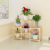 Simple Flower Stand Simple Multi-Layer Floor Solid Wood Flower Stand Wooden Combination Living Room Interior Balcony Flower Rack