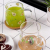 Avocado Glass Breakfast Cup Fruit Mug Fresh Simple Summer Coffee Cup Juice Cup..
