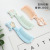 Cute Cartoon Graffiti Straight Board Small Plastic Comb Student Outdoor Household Portable Hairdressing Comb