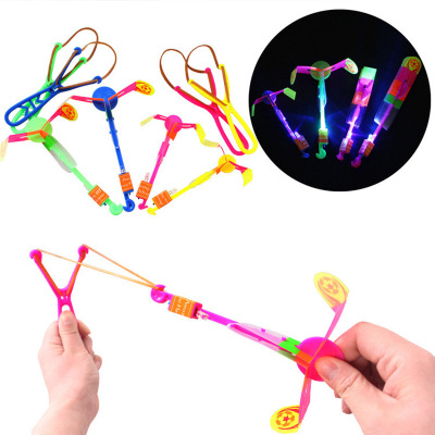 T Luminous Slingshot Rocket Volume Express Flash Light-Emitting Arrows Rocket Volume Express Mushroom Sky Dancers Night Market Stall Hot Sale Toy Wholesale